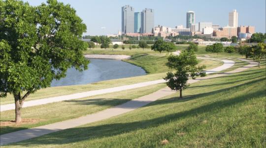 skyline view of texas city